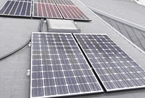STEP8 太陽電池モジュールの設置のイメージ
